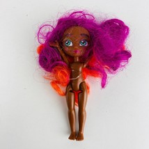 Hairamazing 2 Tone Colorblock Hair Turquoise Eyes 4 in  Doll Movable Legs Arms - £15.96 GBP