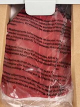 Retired PartyLite Nature's Bouty Leaf Pillar Holder Candle Dark Red NIB P90803 - $12.73