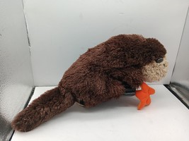 Folkmanis Puppets beaver with starfish 15" - $9.89
