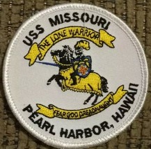 U.S.S. Missouri - Pearl Harbor Hawaii - embroidered Iron on patch - £41.86 GBP