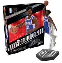Hasbro Starting Lineup Series 1 Joel Embiid 6&quot; Figure with Stand Mint in Box - £14.06 GBP