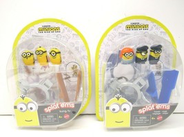 Minions The Rise Of Gru Splat Ems (1) Kung Fu &amp; (1) Travel Kids Toy Figures NEW - £21.72 GBP