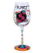 Lolita Love My Sign, Pisces Wine Glass - €33,96 EUR