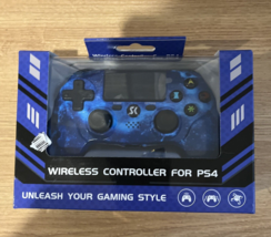 Wireless Controller Compatible for PS4  RoyalBlue NEW - £23.72 GBP