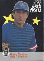 1987 Fleer All Star Team Gary Carter 2 Mets - £0.79 GBP