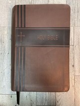 Holy Bible The New International Version Zondervan, 2011 Italian Duo-Tone Brown - £10.38 GBP