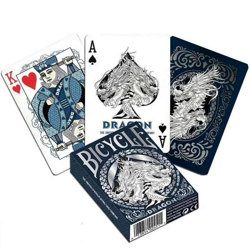 Bicycle Dragon Premium Playing Cards Deck Poker Size USPCC Custom Limited - £28.67 GBP