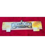 WWE Elite WrestleMania 39 Hollywood Shipper Store Display Header 33” 3D ... - $16.00