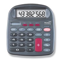 Thomas 6031 Abs Plastic 8 Digit Display Solar Desktop Calculator, 4.5&quot; W... - £26.31 GBP