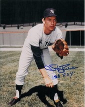 Stan Bahnsen signed New York Yankees 8x10 Photo 1968 ROY - $15.00