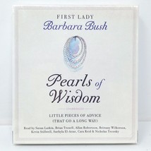 Pearls of Wisdom by Barbara Bush (4 CD Unabridged Audiobook) NEW &amp; SEALED - £6.78 GBP