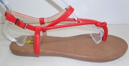 Volatile Size 8 LAURY Red Thong Slingback Sandals New Womens Shoes - £53.15 GBP