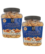 2 packs  Member&#39;s Mark Toffee Coconut Cashews, 23 OZ Each  - £31.48 GBP