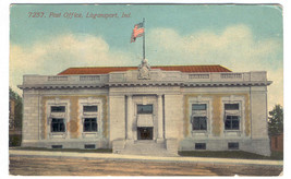 3 Indiana Vintage Postcards From 1913+ Post Office Logansport Three Rivers Fort  - £11.95 GBP