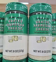 Two Pack: Trader Joe’s Grated Parmesan Cheese 8oz 227g x2 - £15.98 GBP