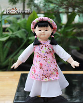 Vietnamese doll, The traditional Vietnamese Ao Dai Costume Doll - £124.28 GBP