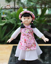 Vietnamese doll, The traditional Vietnamese Ao Dai Costume Doll - $2,943.85 MXN