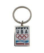 Keychain Team USA Vancouver Olympics 2010 FOB Keyring Patriotic United S... - £7.75 GBP