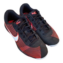 Nike Boys HyperDiamond 3 AO7938-004 Black Red Softball Cleats Shoes Size 6Y - £35.45 GBP