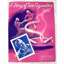 A Story of Two Cigarettes (1945) Original Sheet Music - £11.62 GBP