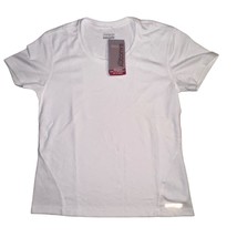 Saucony Womens White FeliciTee Short Sleeve T-Shirt, Size Medium NWT 455... - £11.08 GBP