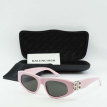 BALENCIAGA BB0095S 013 Milky Pink/Grey 53-19-135 Sunglasses New Authentic - £224.15 GBP