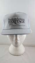 Vintage Trucker Hat - Saskatchewan Heritage 1985 - Adult Snapback  - $29.00