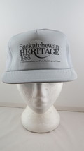 Vintage Trucker Hat - Saskatchewan Heritage 1985 - Adult Snapback  - £21.67 GBP