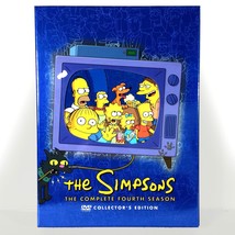 The Simpsons - The Complete Fourth Season (4-Disc DVD, 1992-1993) Like New ! - £18.29 GBP