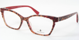 Seraphin By Ogi Meadow 8792 Burgundy /LEOPARD Eyeglasses Glasses 54-17-140mm - £151.36 GBP