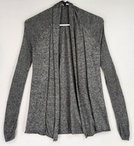 Express Caridgan Womens XSmall Charcoal Gray Classic Business Casual Ope... - £15.56 GBP