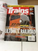 Trains Magazine Vintage Railway history November 2010  BNSF 6954 - £7.83 GBP