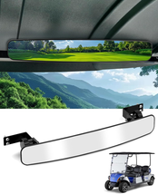 Golf Cart Rear View Mirror, 16.5&quot; Panoramic, Adjustable for EZGO, Club Car - $46.52