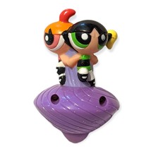 Powerpuff Girls Vintage Action Figure: Blossom, Bubbles, Buttercup Spinning Top - £10.09 GBP