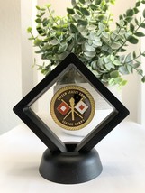Us Army Signal Corps Challenge Coin With 3D Display Case - £11.64 GBP
