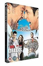 Anger Management/Happy Gilmore/Mr Deeds DVD (2007) Adam Sandler, Segal (DIR) Pre - £14.94 GBP