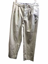YOUTH Size 20 Tommy Hilfiger  Khakis. Pleated Front No Stretch. - $18.00