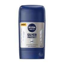 Nivea Men Silver Protect solid stick antiperspirant 50ml- FREE SHIPPING - £7.85 GBP