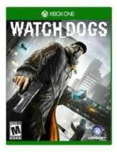 NEW Watch Dogs Microsoft Xbox One Video Game Ubisoft Watchdogs Hack Drive XB1 - £7.33 GBP