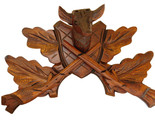New German Made Wood Cuckoo Clock Case Deer Crown - Choose from 4 Sizes! - $46.01+