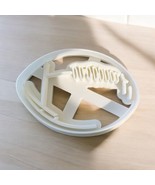 3d printed Plastic Cookie Cutter - Football - $94.05 MXN