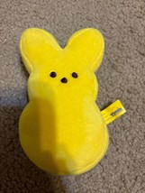 Peeps Yellow Bunny Rabbit Plush Easter 6&quot; Just Born Stuffed Animal Small... - £7.49 GBP