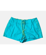 C9 by Champion Shorts Women Size Medium Aqua Blue Drawstring Board Short... - £5.24 GBP