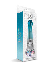 Nixie Waterproof Bulb Vibe - 10 Function Blue Ombre Glow - £17.33 GBP