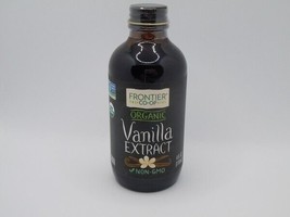 Frontier Co-Op Organic Vanilla Extract Non- GMO 4oz USDA Organic 2D - $17.10