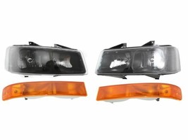 LEFT &amp; RIGHT  Headlight + Park/Signal Set For 2003-2020 Chevrolet Expres... - £116.03 GBP
