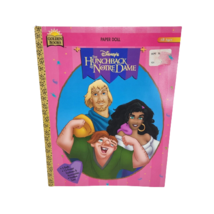 Vintage 1996 Disney Hunchback Of Notre Dame Paper Doll Golden Book New Nos - £21.53 GBP