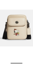 COACH CE613 Peanuts Heritage Crossbody With Snoopy Motif NWT - £101.19 GBP