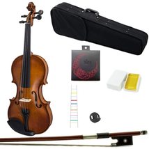 Paititi Artist-100 Student Violin Starter Kit with Brazilwood Bow Lightweight Ca - £66.54 GBP+