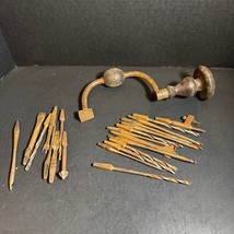 Antique Twist Hand Drill with Assorted Drill Bits [Item 0057] - $182.33